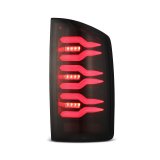 AlphaRex 02-06 Dodge Ram1500 + 03-06 Dodge Ram2500/3500 Luxx-Series LED Tail Lights (Pair) Black/Red thumbnail 5