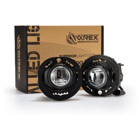 AlphaRex 15-23 Dodge Charger (Excludes SRT) DoubleTap Dual Color LED Projector Fog Lights thumbnail 5