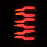 AlphaRex 07-13 GMC Sierra 1500/2500HD/3500HD Luxx Series LED Tail Lights - Alpha Black thumbnail 2