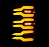 AlphaRex 07-13 GMC Sierra 1500/2500HD/3500HD Luxx Series LED Tail Lights - Alpha Black thumbnail 3