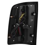 AlphaRex 07-13 GMC Sierra 1500/2500HD/3500HD Luxx Series LED Tail Lights - Alpha Black thumbnail 4