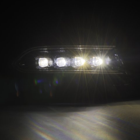 AlphaRex 15-23 Dodge Charger NOVA LED Proj Headlights Alpha-Blk w/Actv Light & Seq.Sig / SB DRL thumbnail 3
