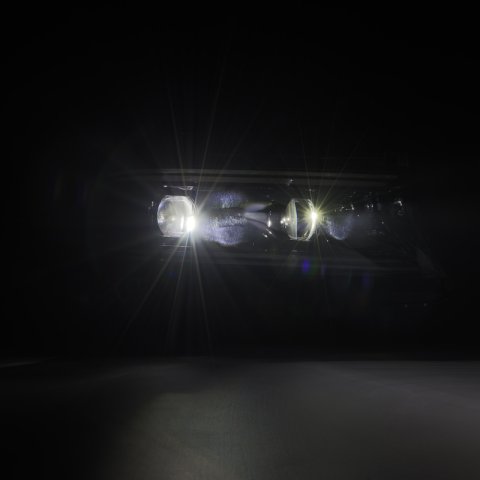 AlphaRex 15-23 Dodge Charger LUXX LED Proj Headlights Alpha-Black w/Actv Light & Seq.Sig / SB DRL thumbnail 6