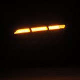 AlphaRex 13-14 Ford Mustang NOVA LED Proj Headlights Alpha-Blk w/Actv Light & Seq.Sig / SB DRL thumbnail 3