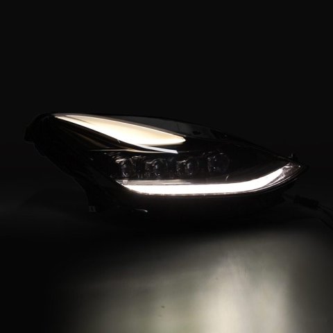AlphaRex 17-22 Tesla Model 3/20-23 Model Y NOVA-Series LED Proj Headlights Blk w/Actv Lgt & Seq.Sig thumbnail 5