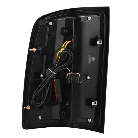 AlphaRex 07-13 GMC Sierra 1500/07-14 2500/3500HD (No Classic/Dually) Luxx-Series LED Tail Lights Blk thumbnail 3