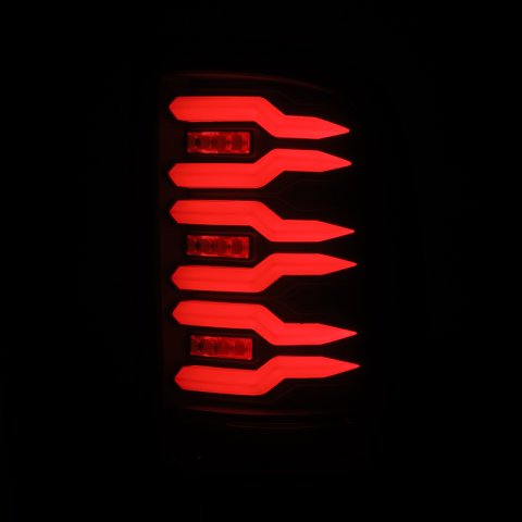 AlphaRex 07-13 GMC Sierra 1500/07-14 2500/3500HD (No Classic/Dually) Luxx-Series LED Tail Lights Blk thumbnail 6