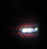 AlphaRex 07-13 GMC Sierra 1500/07-14 2500/3500HD (No Clsc/Dually) Luxx-Series LED Tail Lghts Blk Red thumbnail 5