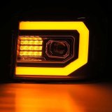 AlphaRex 07-13 GMC Sierra 1500 (No Clsc) LUXX-Series LED Proj HL Chrome w/Actv Lgt & Seq.Sig / DRL thumbnail 3