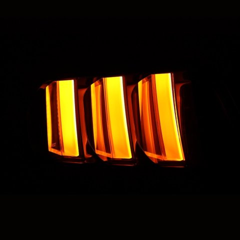 AlphaRex 15-23 Ford Mustang NOVA-Series Prismatic LED Tail Lights Alpha-Black thumbnail 2