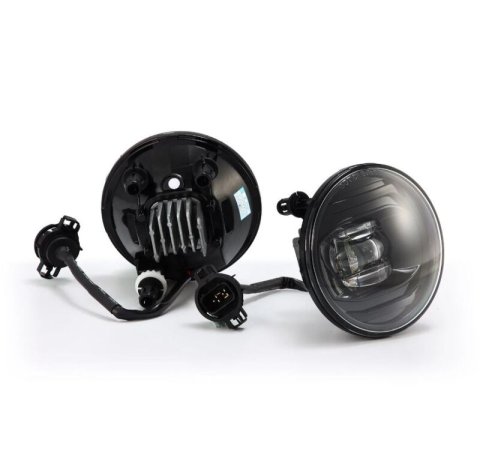 AlphaRex Universal Chevrolet/GMC/Pontiac DoubleTap Dual Color LED Projector Fog Lights - White/Amber thumbnail 1