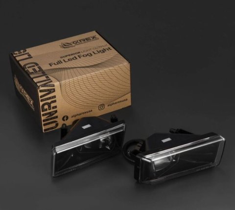 AlphaRex 07-13 Chevrolet Silverado/04-17 Tahoe DoubleTap Dual Color LED Proj Fog Lights - Wt/Ambr thumbnail 6