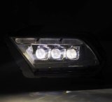AlphaRex 10-12 Ford Mustang NOVA-Series LED Projector Headlights Blk w/Activ Light & Seq.Sig /SB DRL thumbnail 3