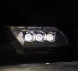 AlphaRex 10-12 Ford Mustang NOVA-Series LED Proj. Headlights Alpha-Blk w/Activ Lght & Seq.Sig SB DBL thumbnail 3