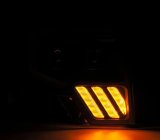 AlphaRex 09-14 Ford F-150 PRO-Series Projector Headlights Plank Style Black w/Activ Light/Seq Signal thumbnail 4