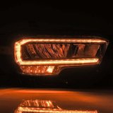 AlphaRex 16-23 Toyota Tacoma LUXX-Series LED Crystal Headlights - Alpha-Black thumbnail 3
