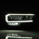 AlphaRex 16-23 Toyota Tacoma LUXX-Series LED Crystal Headlights - Alpha-Black thumbnail 7