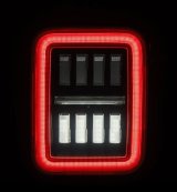 AlphaRex 19-24 Jeep Gladiator JT Nova-Series Prismatic LED Tail Lights - Alpha-Black thumbnail 7