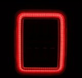 AlphaRex 19-24 Jeep Gladiator JT Nova-Series Prismatic LED Tail Lights - Black-Red thumbnail 3