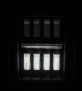 AlphaRex 19-24 Jeep Gladiator JT Nova-Series Prismatic LED Tail Lights - Black-Red thumbnail 7