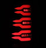 AlphaRex 99-06 Chevrolet Silverado/99-06 GMC Sierra LUXX-Series LED Tail Lights - Black thumbnail 4