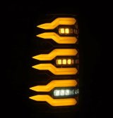 AlphaRex 99-06 Chevrolet Silverado/99-06 GMC Sierra LUXX-Series LED Tail Lights - Black thumbnail 5