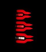 AlphaRex 99-06 Chevrolet Silverado/99-06 GMC Sierra LUXX-Series LED Tail Lights - Black/Red thumbnail 6