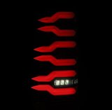AlphaRex 99-06 Chevrolet Silverado Sierra LUXX-Series LED Tail Lights Alpha-Black thumbnail 3