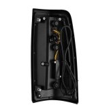 AlphaRex 99-06 Chevrolet Silverado Sierra LUXX-Series LED Tail Lights Alpha-Black thumbnail 4