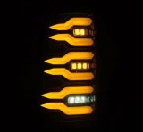 AlphaRex 99-06 Chevrolet Silverado Sierra LUXX-Series LED Tail Lights Alpha-Black thumbnail 5