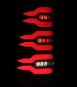 AlphaRex 99-06 Chevrolet Silverado Sierra LUXX-Series LED Tail Lights Alpha-Black thumbnail 7