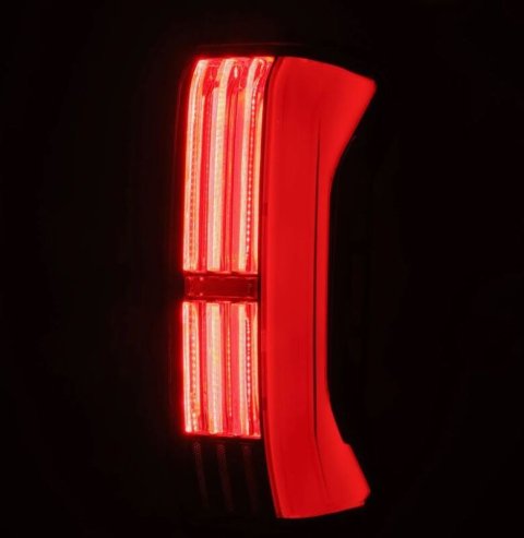 AlphaRex 22-24 Toyota Tundra NOVA-Series Prismatic LED Tail Lights - Black/Red thumbnail 4