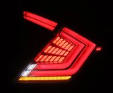 AlphaRex 16-21 Honda Civic Hatchback / Type-R FK8 Nova-Series LED Tail Lights - Clear Smoke thumbnail 3
