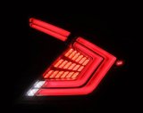 AlphaRex 16-21 Honda Civic Hatchback / Type-R FK8 Nova-Series LED Tail Lights - Clear Smoke thumbnail 4
