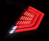 AlphaRex 16-21 Honda Civic Hatchback / Type-R FK8 Nova-Series LED Tail Lights (Pair) - Clear thumbnail 4