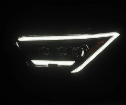 AlphaRex 2024 Toyota Tacoma NOVA-Series Projector Headlights (Pair) - Alpha-Black w/Activation Light thumbnail 5