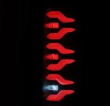 AlphaRex 87-96 Ford Bronco/F-150 Luxx-Series LED Tail Lights - Black thumbnail 2