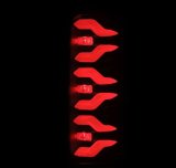 AlphaRex 87-96 Ford Bronco/F-150 Luxx-Series LED Tail Lights - Black thumbnail 3