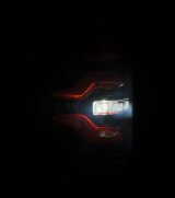AlphaRex 87-96 Ford Bronco/F-150 Luxx-Series LED Tail Lights - Black Red thumbnail 4