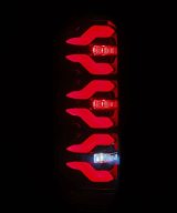 AlphaRex 87-96 Ford Bronco/F-150 Luxx-Series LED Tail Lights - Black Red thumbnail 5