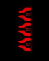 AlphaRex 87-96 Ford Bronco/F-150 Luxx-Series LED Tail Lights - Black Red thumbnail 7