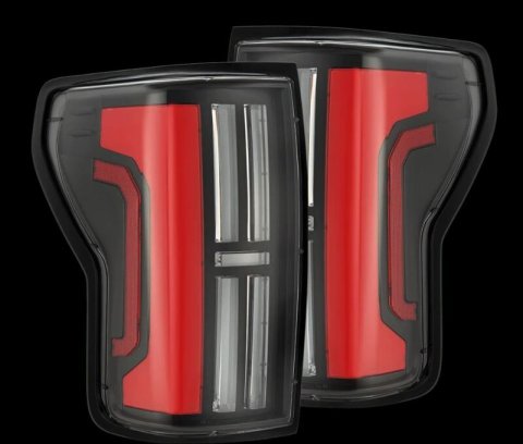 AlphaRex 07-13 Toyota Tundra Nova-Series LED Tail Lights - Black Red thumbnail 2