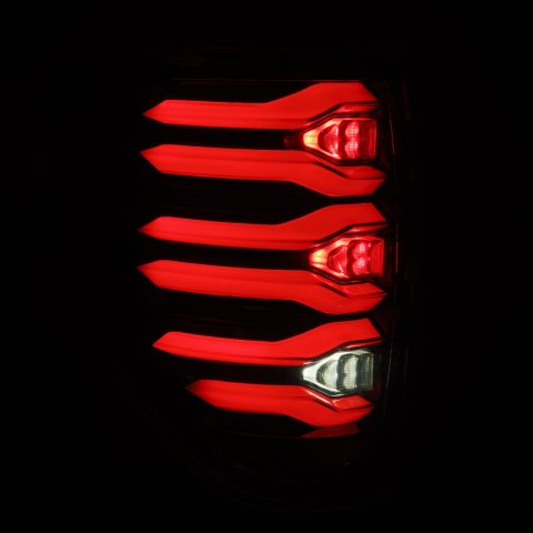 AlphaRex 09-14 Ford F150 LUXX LED Taillights - AlphaBlack Housing thumbnail 1