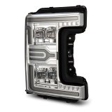 AlphaRex 17-19 Ford F-250/350/450/550 Super Duty NOVA-Series LED Proj Headlights Chrome w/SS & SBDRL thumbnail 9
