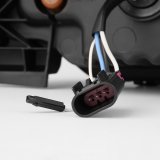 AlphaRex 17-19 Ford F-250/350/450/550 Super Duty LUXX-Series LED Proj Headlights Blk w/SS & SBDRL thumbnail 3