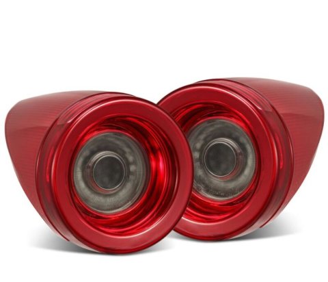 AlphaRex 10-15 Ferrari 458 NOVA-Series Prismatic LED Tail Lights Red Smoke