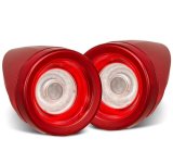 AlphaRex 10-15 Ferrari 458 NOVA-Series Prismatic LED Tail Lights Red Clear thumbnail 1