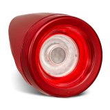 AlphaRex 10-15 Ferrari 458 NOVA-Series Prismatic LED Tail Lights Red Clear thumbnail 2