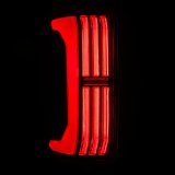 AlphaRex 24-25 Toyota Tacoma NOVA-Series LED Prismatic Tail Lights - Black Red thumbnail 2