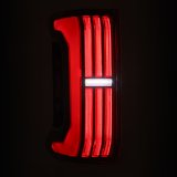 AlphaRex 24-25 Toyota Tacoma NOVA-Series LED Prismatic Tail Lights - Black Red thumbnail 5